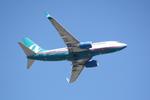 N184AT @ KSRQ - AirTran Boeing 737-700 departs Runway 14 at Sarasota Bradenton International Airport - by Suncoast Spotter