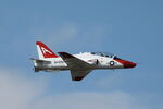 165465 @ KRSW - A US Navy T-45 Goshawk from Training Air Wing 1 at Naval Air Station Meridian works in the pattern at Southwest Florida International Airport