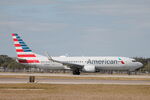 N838NN @ KRSW - American Flight 1453 arrives on Runway 6 at Southwest Florida International Airport following flight from Chicago-O’Hare International Airport - by Suncoast Spotter