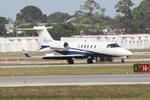 N620FX @ KSRQ - Learjet 40 taxis to hangar following arrival to Sarasota-Bradenton International Airport - by Suncoast Spotter