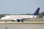 N821MD @ KSRQ - Republic Airlines/US Airways Express Embraer 175  pulls into terminal at Sarasota-Bradenton International Airport