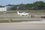 N514TJ @ KSRQ - N514TJ departs on Runway 4 at Sarasota-Bradenton International Airport