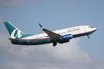 N273AT @ KSRQ - AirTran Boeing 737-700 departs from Runway 14 at Sarasota-Bradenton International Airport - by Suncoast Spotter