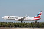 N906AN @ KRSW - American Flight 1656 arrives on Runway 24 at Southwest Florida International Airport following flight from Dallas/Fort Worth International Airport - by Suncoast Spotter