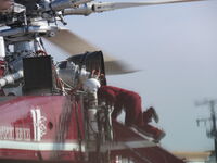 N722HT @ 1938 - Checking for leaks with main rotor turning - by 30295