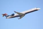 N723PS @ KSRQ - PSA Airlines/US Airways Express CRJ-700 departs Runway 14 at Sarasota-Bradenton International Airport