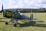 D-EQXA @ EDKL - CASA 1.131 (E3B) (spanish license built Bücker Bü 131 Jungmann) at the 2024 Flugplatzfest Leverkusen airfield display - by Ingo Warnecke