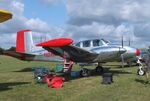 N3670B @ EDKL - Beechcraft B50 Twin Bonanza at the 2024 Flugplatzfest Leverkusen airfield display - by Ingo Warnecke
