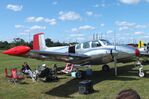 N3670B @ EDKL - Beechcraft B50 Twin Bonanza at the 2024 Flugplatzfest Leverkusen airfield display - by Ingo Warnecke