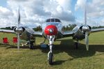 N3670B @ EDKL - Beechcraft B50 Twin Bonanza at the 2024 Flugplatzfest Leverkusen airfield display - by Ingo Warnecke