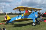 N55097 @ EDKL - Boeing (Stearman) A75N1 / PT-17 at the 2024 Flugplatzfest Leverkusen airfield display - by Ingo Warnecke