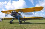 N55097 @ EDKL - Boeing (Stearman) A75N1 / PT-17 at the 2024 Flugplatzfest Leverkusen airfield display - by Ingo Warnecke