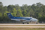 N892UP @ KRSW - Wheels Up Flight 892 arrives on Runway 24 at Southwest Florida International Airport following flight from Savannah/Hilton Head International Airport - by Suncoast Spotter