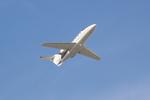 N438LX @ KSRQ - Beechcraft Beechjet departs Runway 14 at Sarasota-Bradenton International Airport - by Suncoast Spotter