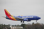 N273WN @ KRSW - Southwest Flight 2516 arrives on Runway 6 at Southwest Florida International Airport following flight from St Louis-Lambert International Airport - by Suncoast Spotter