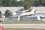 N9482Z @ KSRQ - Cessna Skyhawk doing touch and go on Runway 32 at Sarasota-Bradenton International Airport