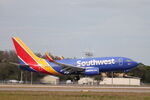 N443WN @ KRSW - Southwest Flight 3009 arrives on Runway 6 at Southwest Florida International Airport following flight from Hartsfield-Jackson Atlanta International Airport - by Suncoast Spotter