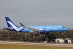 N243BZ @ KRSW - Breeze Flight 795 arrives on Runway 6 at Southwest Florida International Airport following flight from Wilkes-Barre/Scranton International Airport