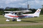 D-EEVJ @ EDKL - Cessna (Reims) F172M Skyhawk at the 2024 Flugplatzfest Leverkusen airfield display - by Ingo Warnecke