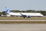 N283JB @ KSRQ - JetBlue E190 departs SRQ - by Suncoast Spotter