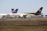 N429UP @ KRSW - UPS Cargo Jet sitting on tarmac at Southwest Florida International Airport - by Suncoast Spotter