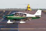 G-CBMT @ EGSH - Just landed at Norwich. - by Graham Reeve