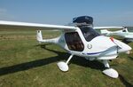 D-MGRO - Pipistrel Alpha Trainer (roof mounted baggage rack is just a joke of the owner!) at the 2024 Flugplatz-Wiesenfest airfield display at Weilerswist-Müggenhausen ultralight airfield - by Ingo Warnecke