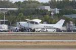 N393SP @ KSRQ - N393SP departs Runway 32 at Sarasota-Bradenton International Airport - by Suncoast Spotter
