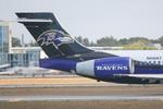 N946AT @ KSRQ - AirTran Flight 1229  Ravens One taxis for departure at Sarasota-Bradenton International Airport prior to a flight to Indianapolis International Airport - by Suncoast Spotter