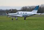 N5757 @ EGLD - Piper PA-46-350P JetProp DLX at Denham. - by moxy
