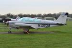 N137CM @ EGLD - Beechcraft Corp. F33A Bonanza at Denham. - by moxy