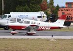 N742BB @ KBOW - Piper PA-28-181 - by Mark Pasqualino