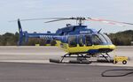 N955TG @ KBOW - Bell 407 - by Mark Pasqualino