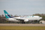 C-FMWJ @ KRSW - WestJet Flight 1236 arrives on Runway 6 at Southwest Florida International Airport following flight from Toronto-Pearson International Airport - by Suncoast Spotter