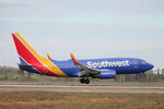 N236WN @ KRSW - Southwest Flight 3009 arrives on Runway 6 at Southwest Florida International Airport following flight from Hartsfield-Jackson Atlanta International Airport