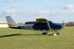 G-BHCM @ EGBP - G-BHCM 1967 Reims Cessna F172H Skyhawk Kemble - by PhilR