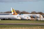 G-BHCM @ EGBP - 9A-BTG 1998 Airbus A320-232 Trade Air Kemble - by PhilR