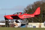 G-CIRY @ EGBP - G-CIRY 2015 Light Sport Aviation Ltd EV-97 Eurostar SL Microlight Kemble - by PhilR