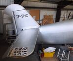 TF-SHC - Miles M.25 Martinet TT1 being restored (minus engine) at the Museum of Berkshire Aviation, Woodley