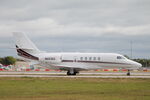 N603QS @ KRSW - NetJets Flight 603 taxis at Southwest Florida International Airport prior to flight to Akron-Canton Airport - by Suncoast Spotter
