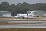 N539BA @ KSRQ - N539BA taxis for departure from Sarasota-Bradenton International Airport awaiting a flight to Lynden Pindling International Airport - by Suncoast Spotter