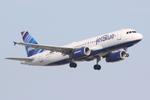 N531JL @ KSRQ - Jet Blue Flight 346 departs Runway 14 at Sarasota-Bradenton International Airport enroute to John F Kennedy International Airport