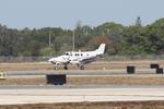 N61Q @ KSRQ - N61Q departs Runway 22 at Sarasota-Bradenton International Airport