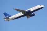 N520JB @ KSRQ - Jet Blue Flight 346 departs Runway 14 at Sarasota-Bradenton International Airport enroute to John F Kennedy International Airport