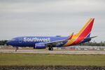 N7876A @ KRSW - Southwest Flight 3212 departs Runway 6 at Southwest Florida International Airport enroute to Chicago-Midway International Airport - by Suncoast Spotter