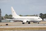 02-0201 @ KSRQ - A Boeing Clipper operated by the 201st Airlift Squadron of the DC National Guard arrives at Sarasota-Bradenton International on VIP detail as First Lady Michelle Obama visits Sarasota - by Suncoast Spotter