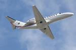 N20AU @ KSRQ - N20AU departs Runway 14 at Sarasota-Bradenton International Airport - by Suncoast Spotter
