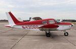 N43088 @ KBOW - Piper PA-28-140 - by Mark Pasqualino
