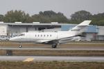 N880SP @ KRSW - N880SP departs Runway 32 at Sarasota-Bradenton International Airport enroute to North Central West Virginia Airport - by Suncoast Spotter