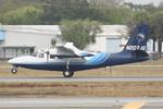 N207JG @ KRSW - Marlin Flight 500 arrives on Runway 32 at Sarasota-Bradenton International Airport following a flight from Page Field Airport - by Suncoast Spotter